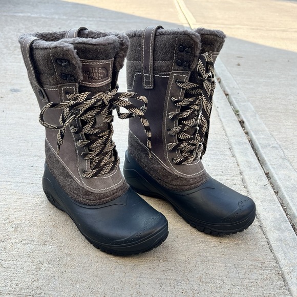 The North Face Shoes - THE NORTH FACE Shellista III Waterproof Insulated Brown Winter Boot US 6